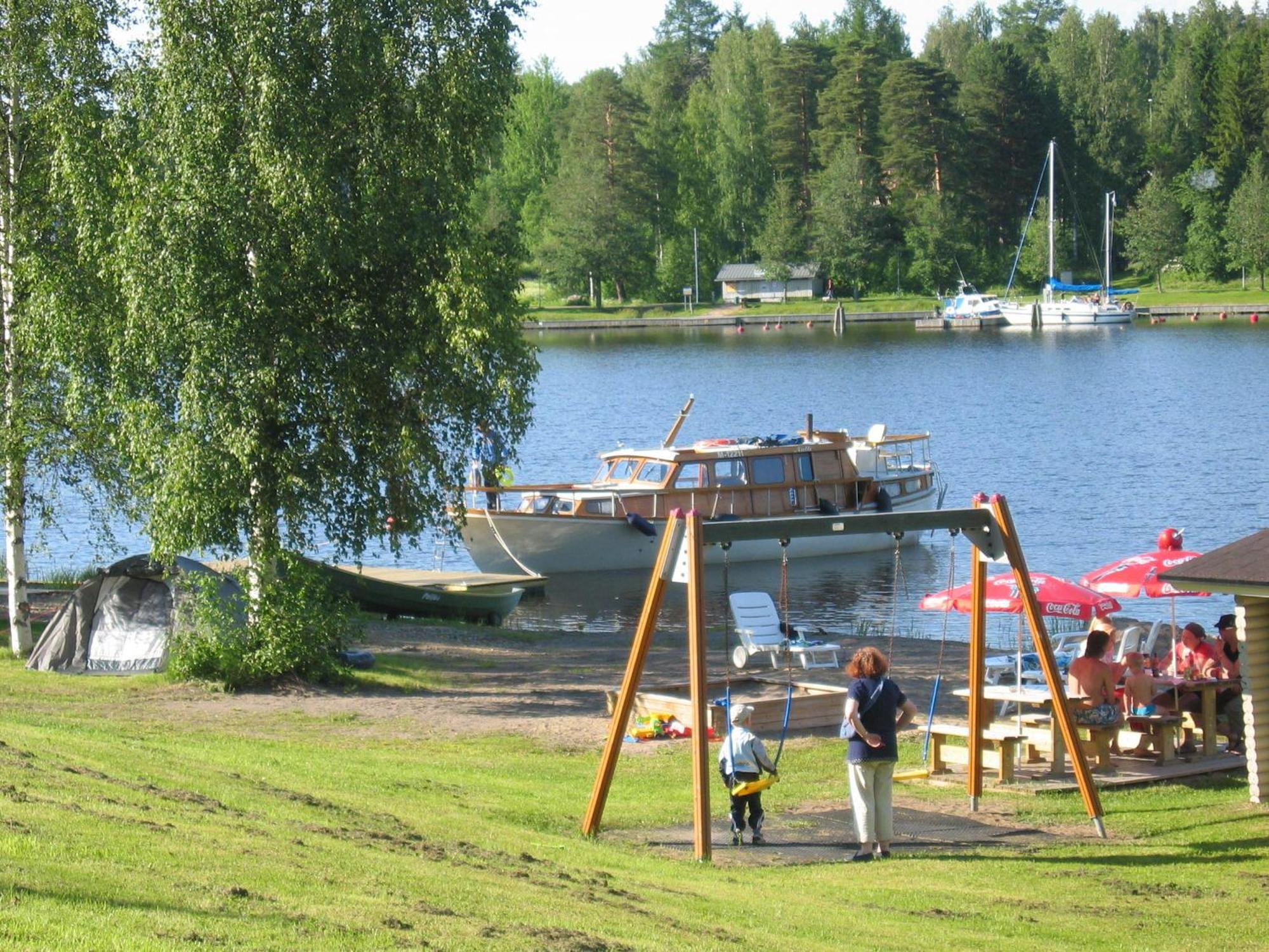 曼斯卡哈约假日露营地 Leppävirta 外观 照片